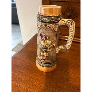 Un Lidded Vintage Germany Beer Stein, Excellent‎ Condition